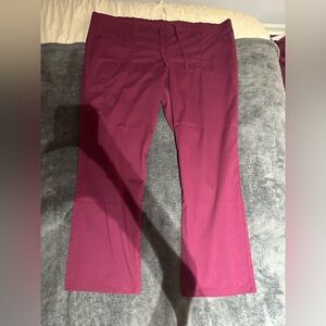 Scrubstar Maroon Apparel Scrub Bottoms XL (Matching Top on my page)
